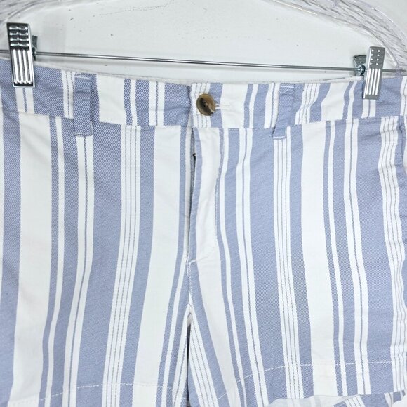 Old Navy Blue White Striped Everyday Shorts - Picture 2 of 6